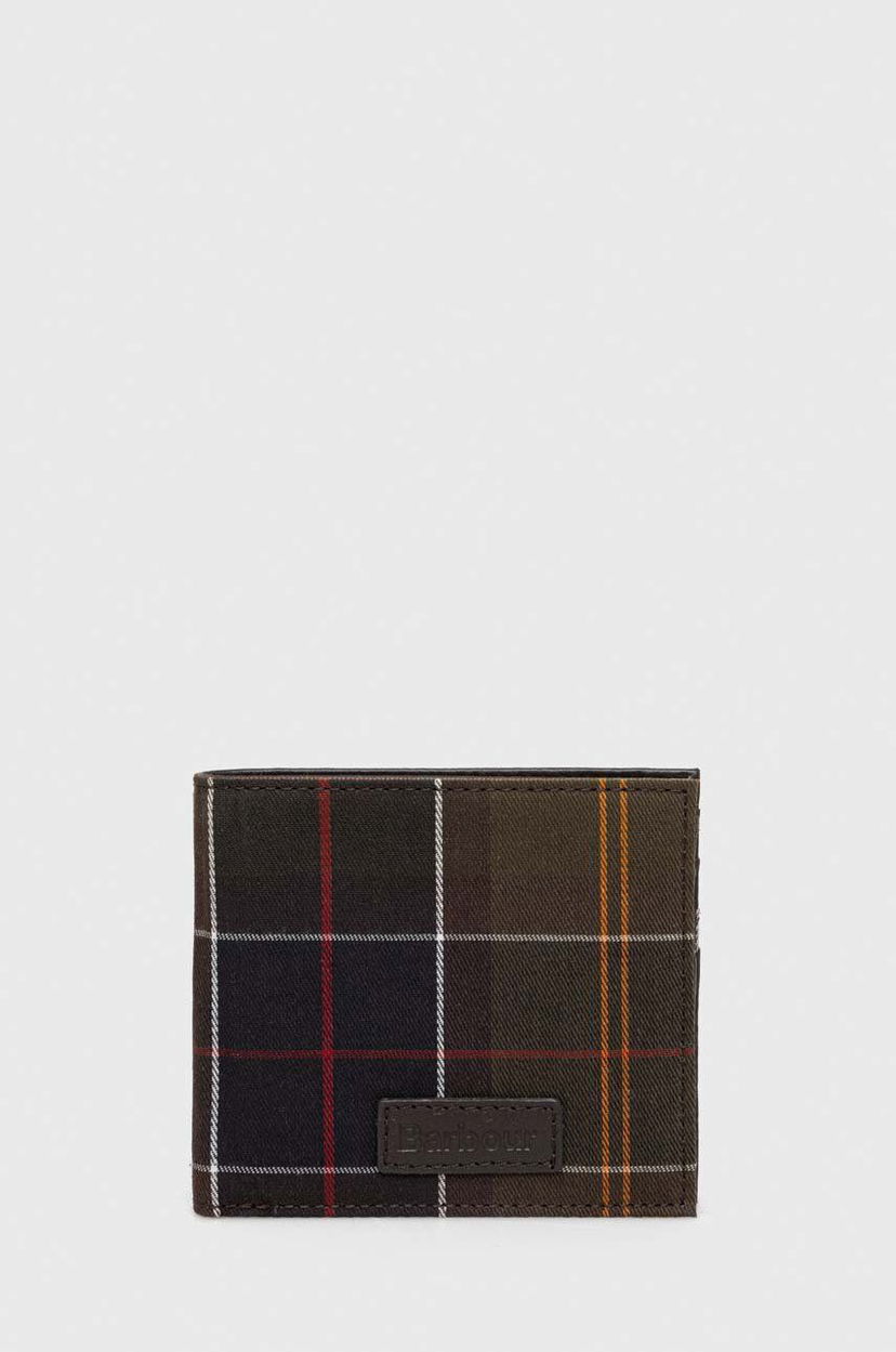Tegnebog Barbour Tartan Wallet Sort | MLG0046