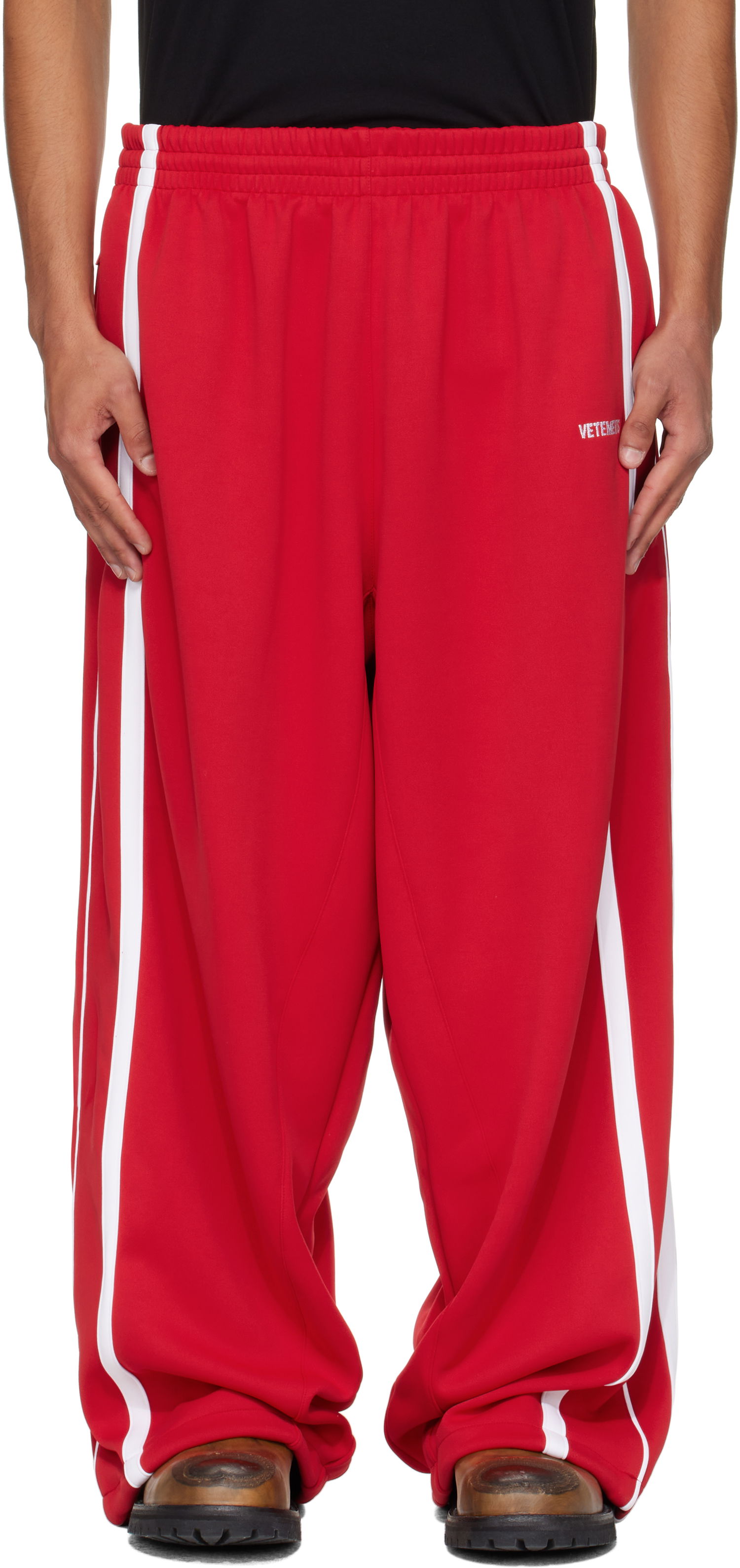Joggingbukser VETEMENTS VETEMENTS Gym Pants Rød | UH76GP300R, 0