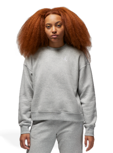 Sweatshirt Jordan Brooklyn Fleece s kulatým Grå | FN4491-063