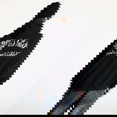 Sweatshirt Off-White Script Skate Black Hoodie Sort | OMBB085C99FLE0191001, 4