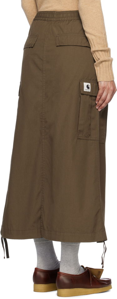 Nederdel Carhartt WIP Cargo Skirt Long Brun | I033823.2Y02, 3