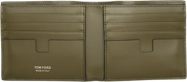 Tegnebog Tom Ford TOM FORD T Line Classic Bifold Wallet Grøn | YM228-LCL483S, 2