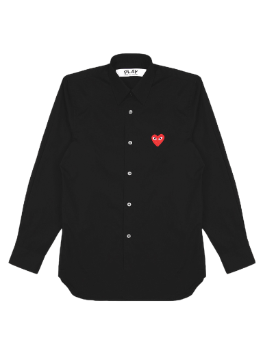 Skjorte Comme des Garçons Play Woven Shirt Sort | AZ B002 051 1