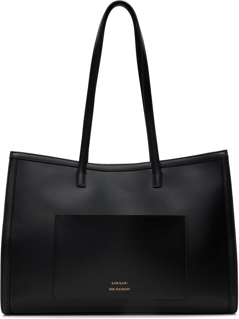 Mulepose Loulou de Saison Loulou de Saison Anyla Leather Tote Sort | ANYLA