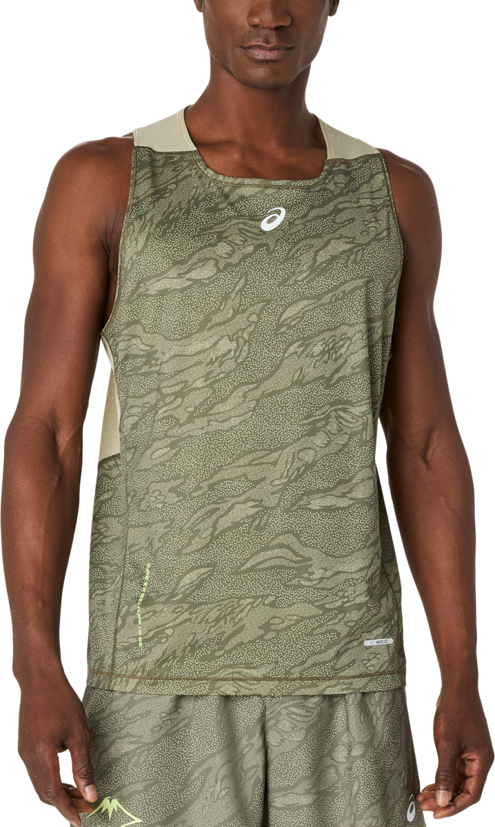 Tanktop Asics FUJITRAIL Men's Running Singlet Grøn | 2011d388-300