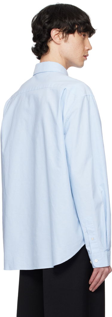 Skjorte Acne Studios Acne Studios Button-Up Shirt Blå | CB0096-, 2