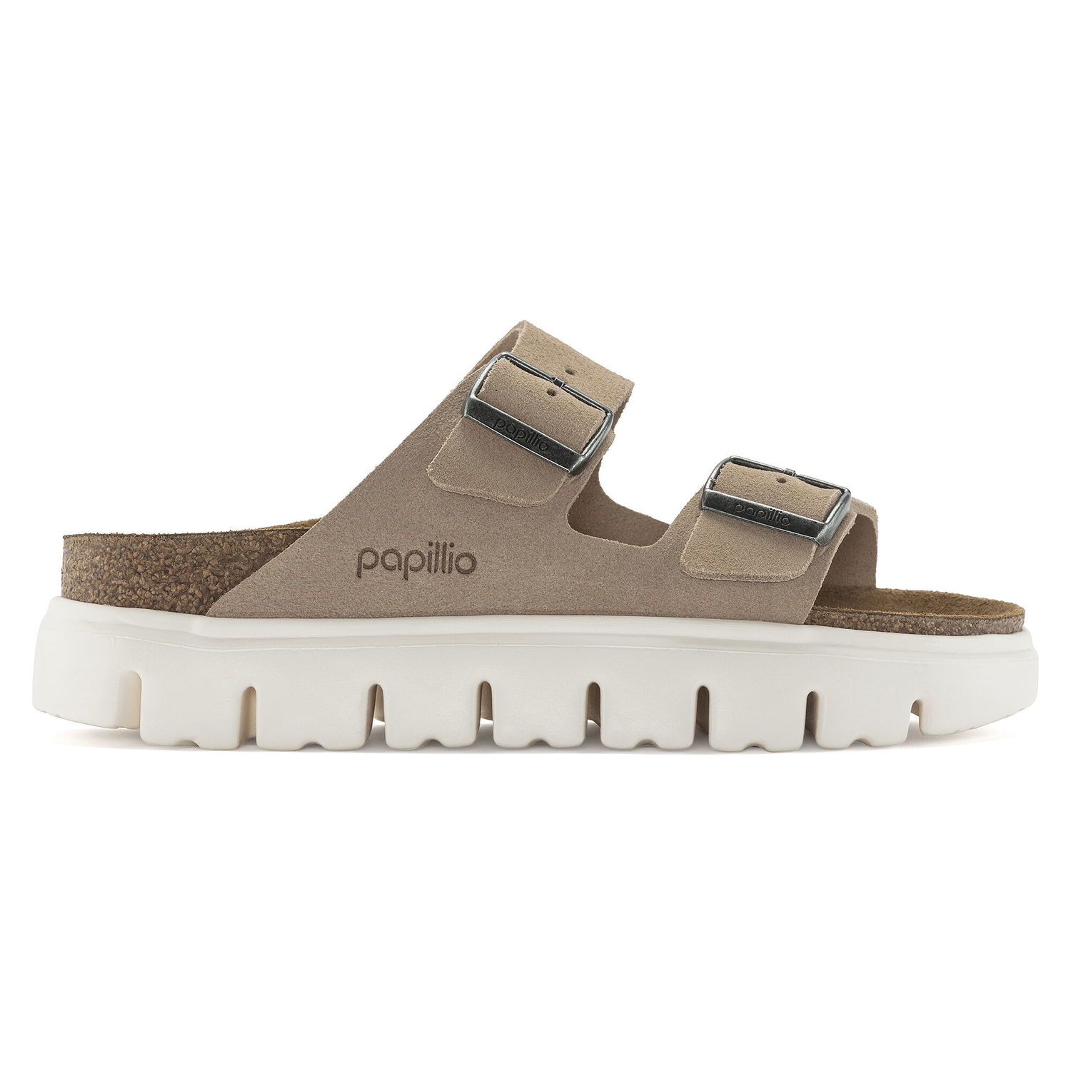 Sneakers og sko Birkenstock Arizona Chunky Suede Leather Beige | 1024950, 0