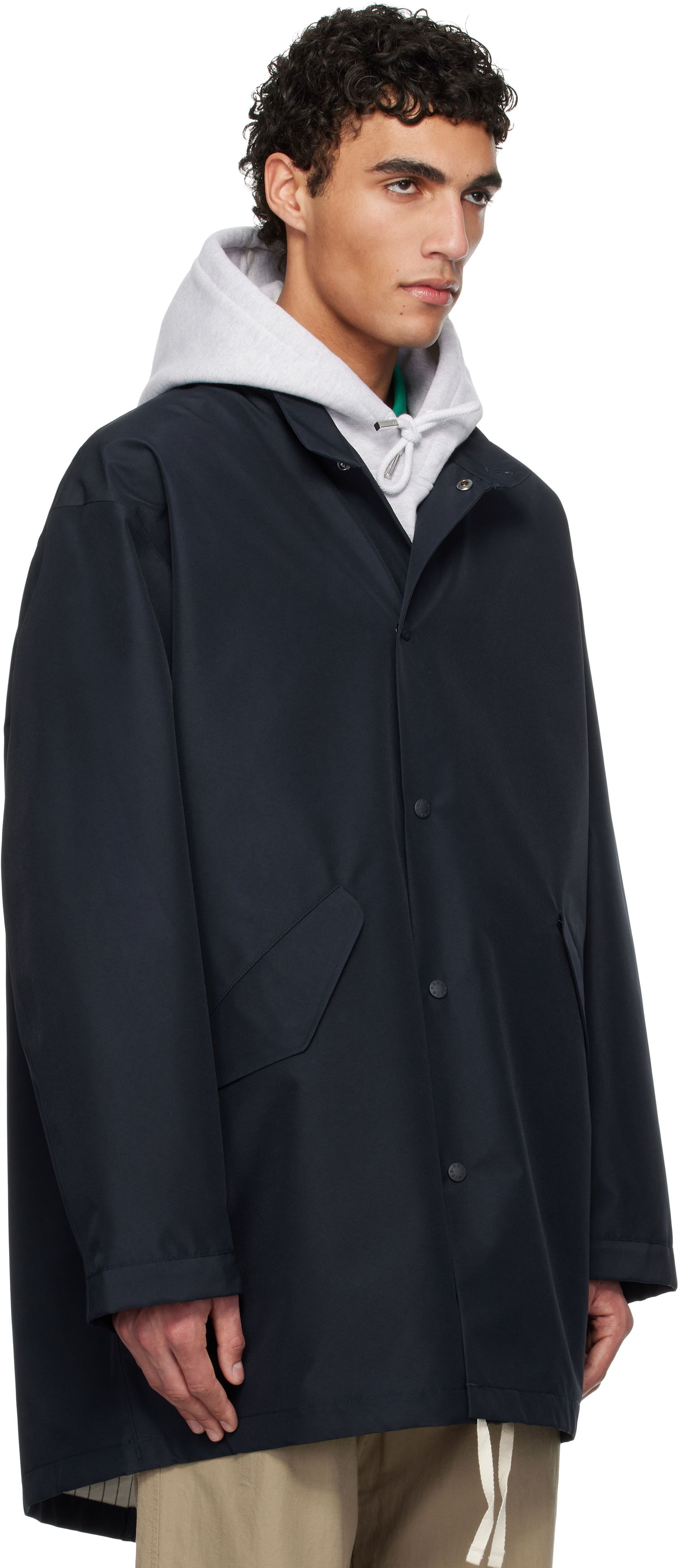 Regnfrakke NANAMICA nanamica GORE-TEX Shell Jacket Mørkeblå | S25SA040U, 1