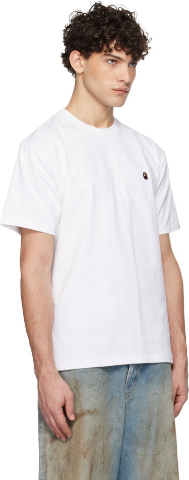T-shirt BAPE Ape Head One Point T-Shirt Sort | 001TEK801004M, 4