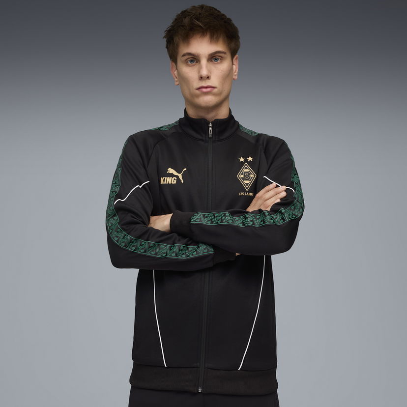 Træningsdragt Puma Borussia Mönchengladbach KING Anthem Track Jacket Sort | 781494_19