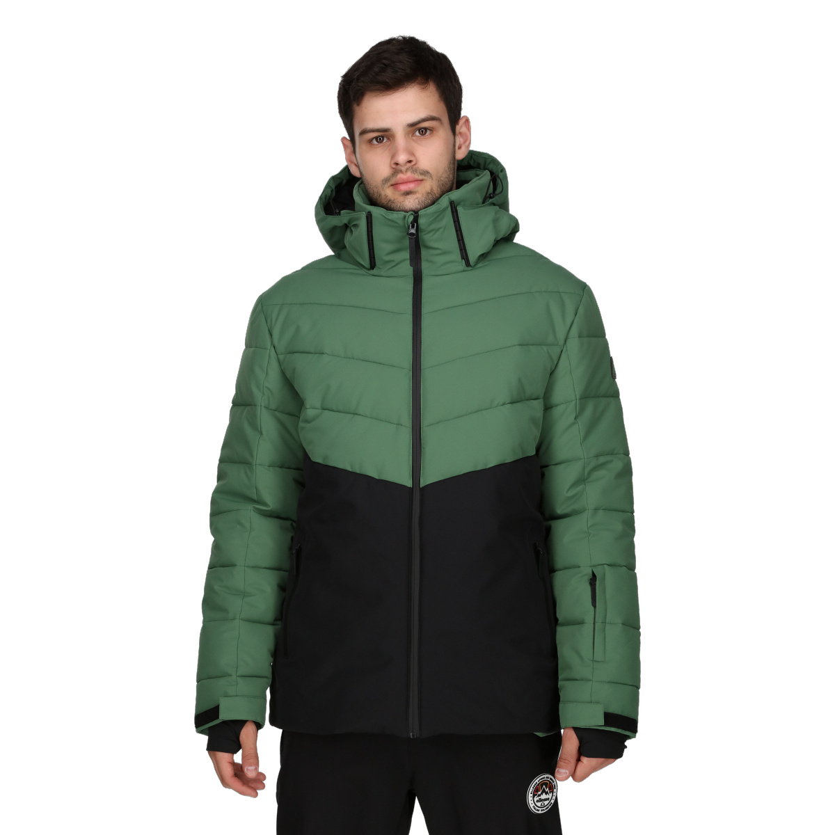Puffer jakke Ellesse Hooded Two-Tone Puffer Jacket Flerfarvet | ELA233M507-61, 0