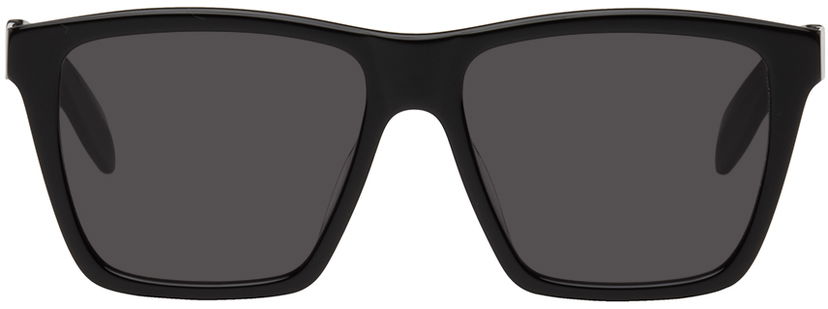 Solbriller Alexander McQueen Alexander McQueen Square Sunglasses Sort | AM0352S-001