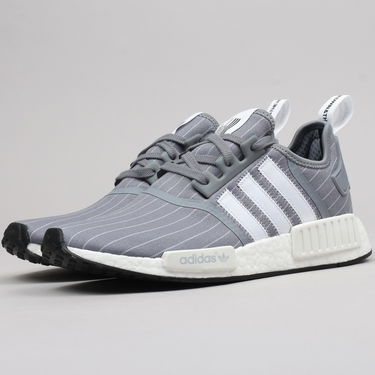 Sneakers og sko adidas Originals Bedwin & The Heartbreakers x NMD_R1 ''Grey Pinstripe'' Grå | BB3123, 1