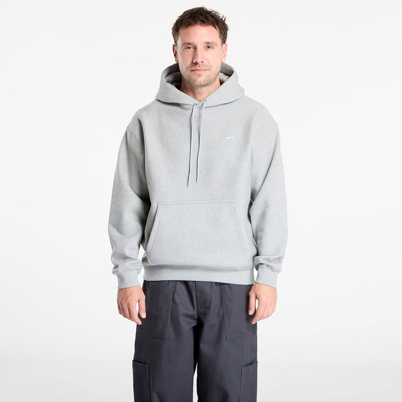 Sweatshirt Nike Solo Swoosh Pullover Hoodie Grå | HV1082-063