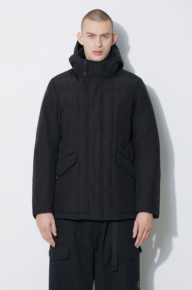 Puffer jakke WOOLRICH Blizzard Field Puffer Jacket Sort | CFWOOU0621MRUT0001, 0