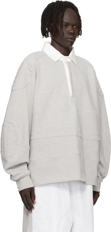Polo skjorte HED MAYNER Hed Mayner Paneled Polo Grå | HMMB72021R-HB211, 1