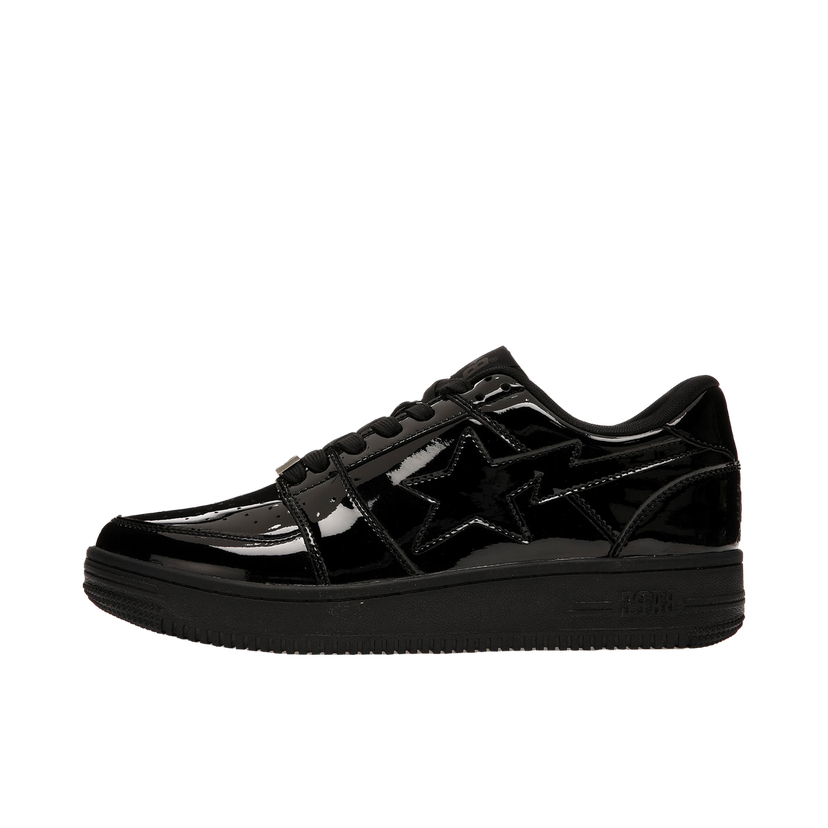 Sneakers og sko BAPE Bape Sta Low "Patent Black" Sort | 1G30291010