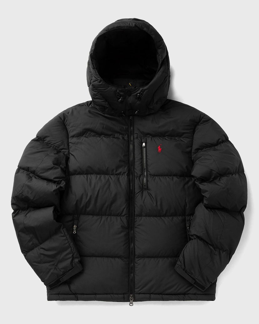 Puffer jakke Polo by Ralph Lauren Hooded Puffer Bomber Sort | 710968278001