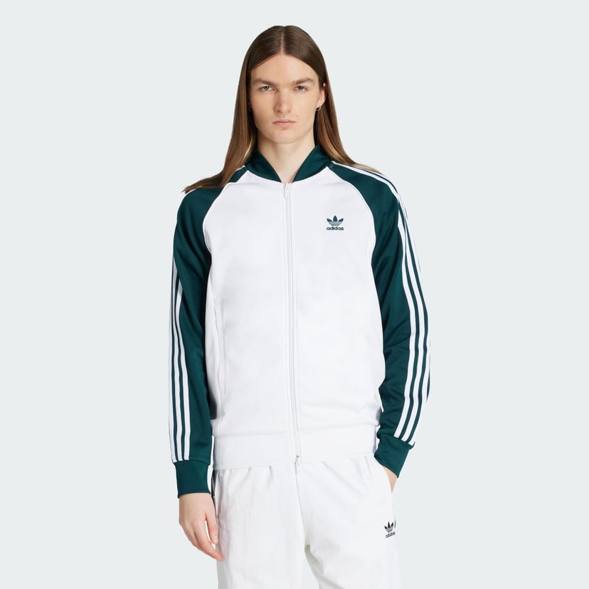 Jakke adidas Performance Adicolor Classics SST Track Jacket Hvid | JY1293