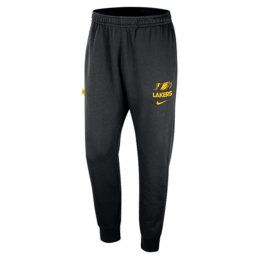 Joggingbukser Nike Los Angeles Lakers Club Courtside Pants Sort | FZ7797-010