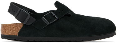 Sneakers og sko Birkenstock Black Narrow Tokio II Slip-On Loafers Sort | 1028348, 0