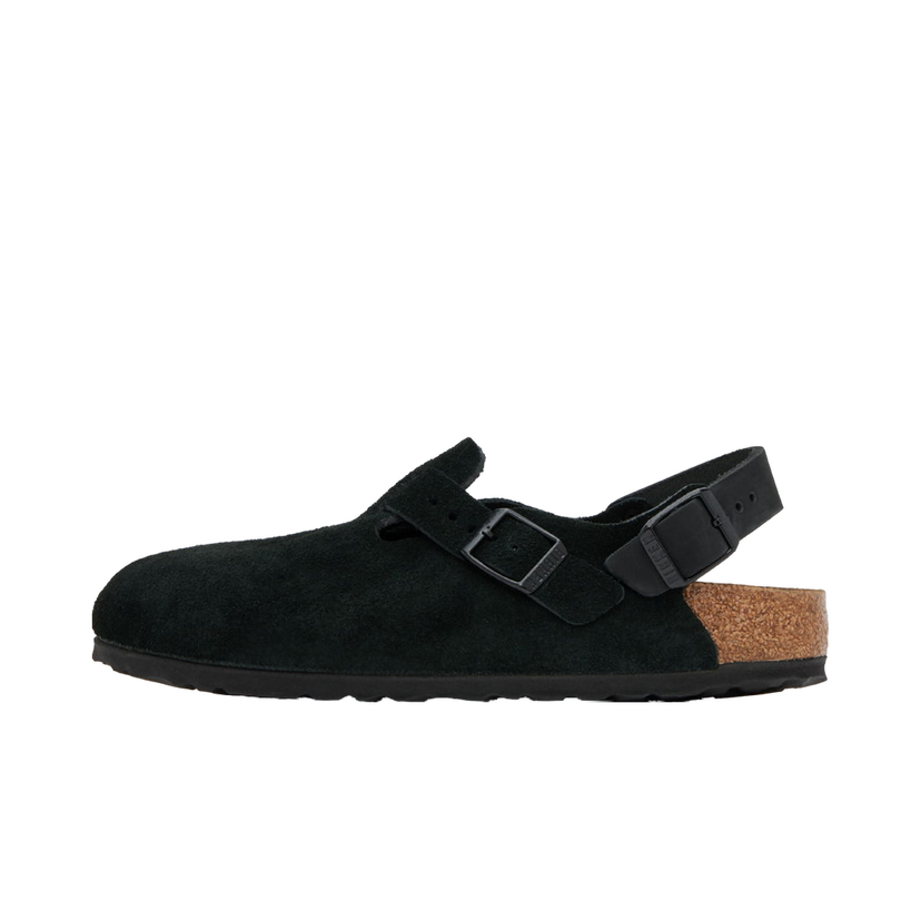 Sneakers og sko Birkenstock Black Narrow Tokio II Slip-On Loafers Sort | 1028348