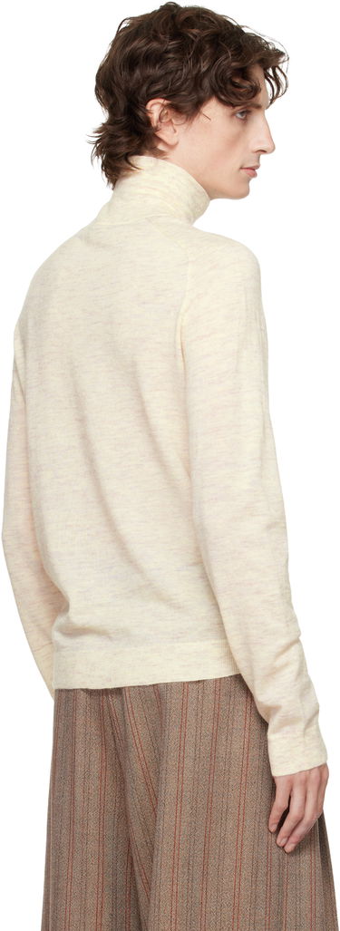 Sweater JW Anderson JW Anderson Logo Turtleneck Beige | KW1436-YN0444, 2