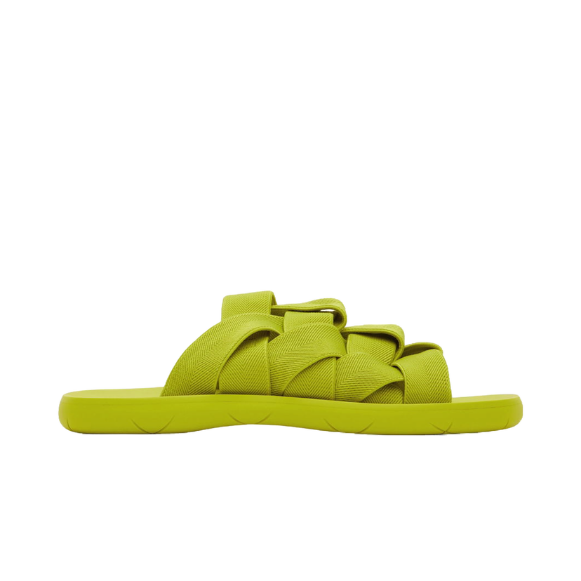 Sneakers og sko Bottega Veneta Intrecciato Slides "Green" Grøn | 651402 V0GV0