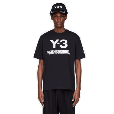 T-shirt adidas Originals Y-3 x Neighborhood Logo T-Shirt Sort | JW6999, 0