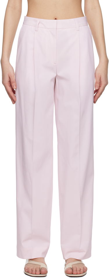 Bukser TOTEME TOTEME Slanted Pocket Trousers Lyserød | 252-WRB0246-FB0379, 0