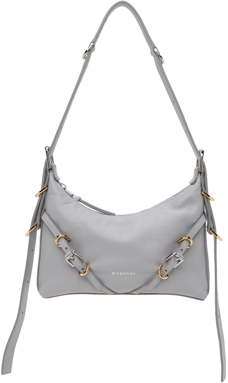 Skuldertaske Givenchy Mini Voyou Bag Grå | BB50THB1Q7050, 0