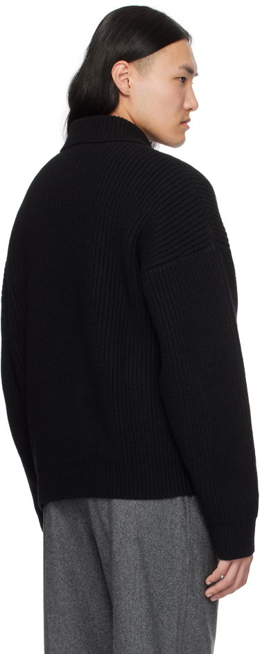 Sweater Bottega Veneta Veneta Wool & Cashmere Rib Turtleneck Sort | 812511V4VY01000, 2