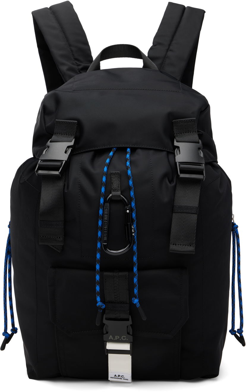 Rygsæk A.P.C. A.P.C. Trek Backpack Sort | PAAGR-H62220