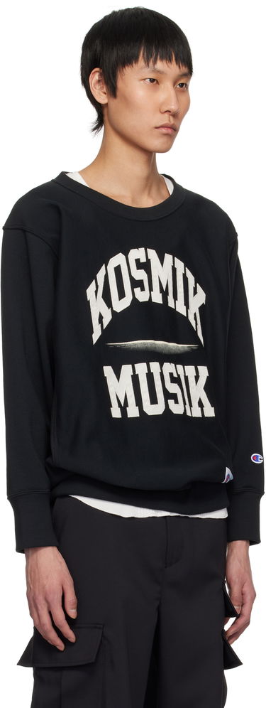 Sweatshirt UNDERCOVER Champion Edition Kosmik Musik Sweatshirt Sort | UC1E4809-2, 1