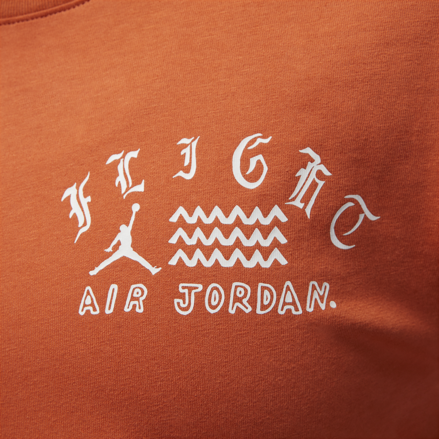 T-shirt Jordan Air Flight Artist Series T-ShirT Orange | DX9559-812, 1