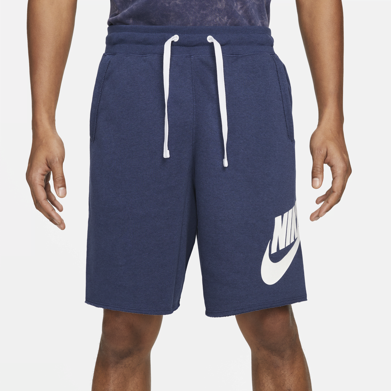 Shorts Nike Club Alumni French Terry Shorts Mørkeblå | DX0502-410, 1