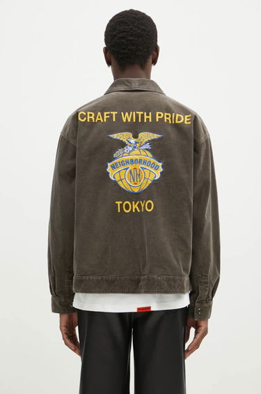 Jakke Neighborhood Corduroy Jacket NEIGHBORHOOD Brun | 242UTNH.JKM01, 0