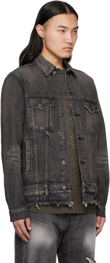 Jakke We11done We11done Denim Trucker Jacket Grå | WD-DJ0-25-308-U-BK, 1