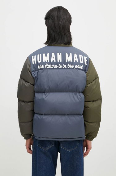 Puffer jakke Human Made Reversible Down Jacket Flerfarvet | HM28JK036, 4