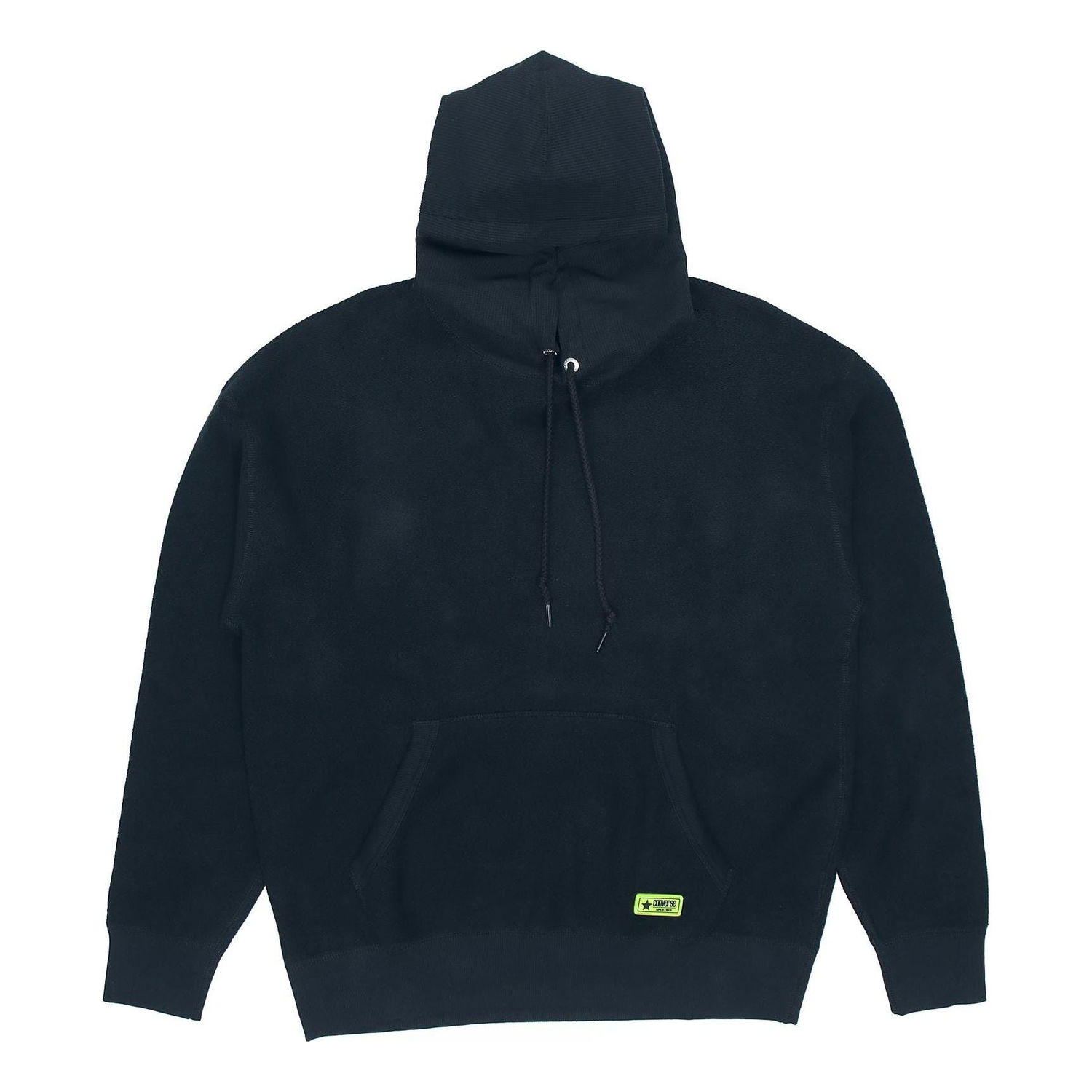 Sweatshirt Converse Reversible Woven Retro Casual Hoodie Sort | 10019955-A01, 0