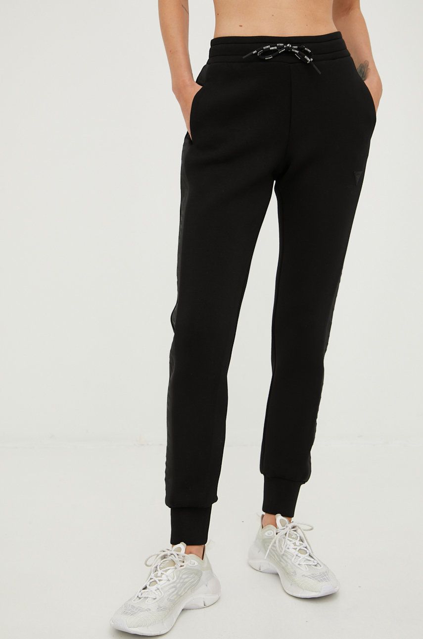 Joggingbukser GUESS Sweatpant Sort | V2YB18.K7UW2, 0