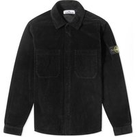 Frakker Stone Island Corduroy Overshirt Sort | 7915113-V0029, 1