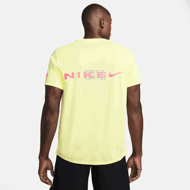 T-shirt Nike DF UV SS MILER TEE Gul | fq8018-331, 3