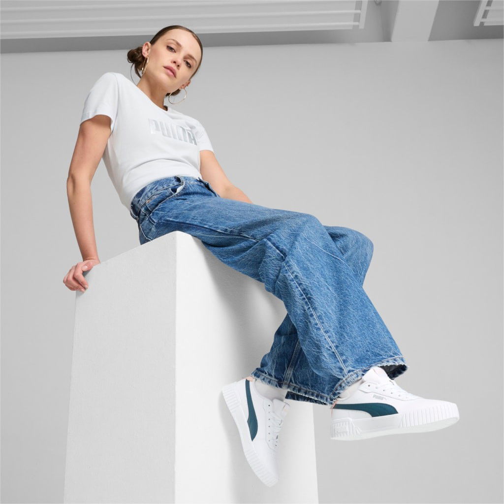 Sneakers og sko Puma Carina 2.0 Hvid | 385849-31, 1
