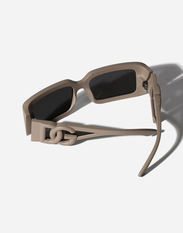 Solbriller Dolce & Gabbana Dolce & Gabbana Dg Plumped Sunglasses Beige | VG619AVN2879V000, 3