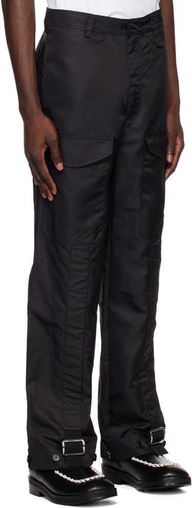 Cargo bukser Simone Rocha Simone Rocha Cinch Strap Trousers Sort | 4053 1002, 1