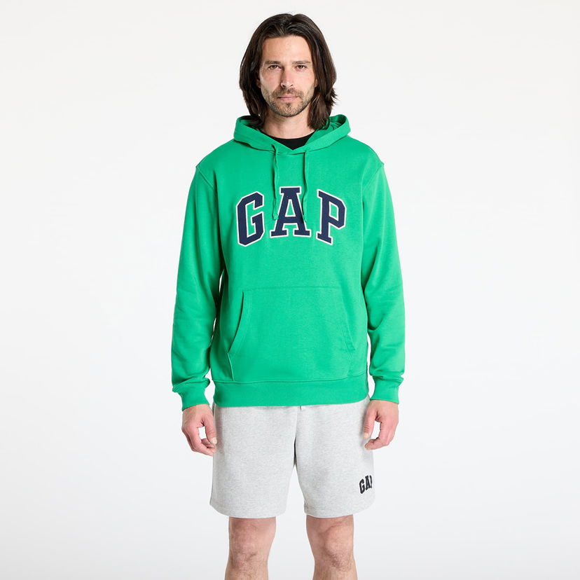 Sweatshirt GAP GAP Logo Hoodie Grøn | 868460-09