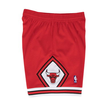 Shorts Mitchell & Ness Chicago Bulls NBA Swingman Shorts Rød | SMSHGS18223-CBUSCAR97, 3