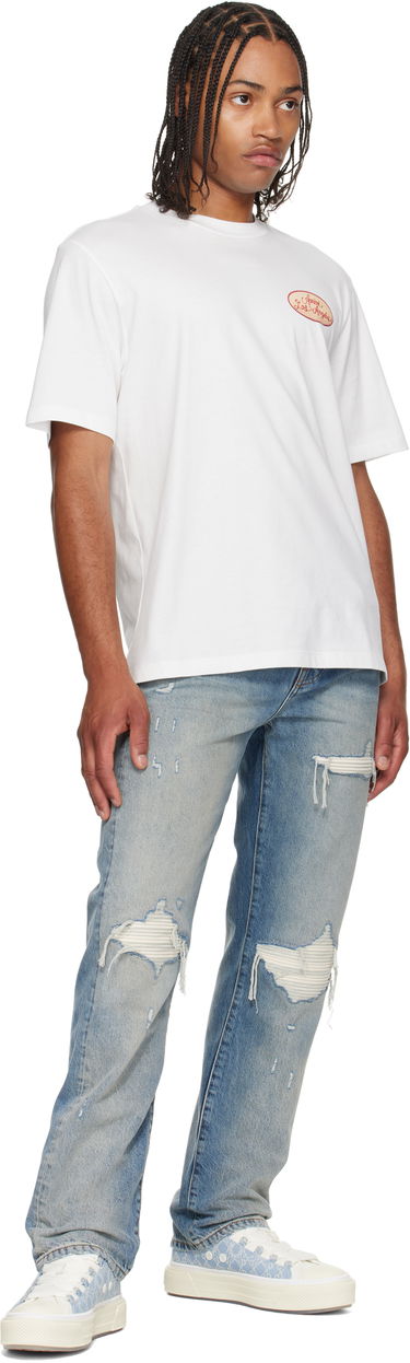 Sneakers og sko AMIRI MA Quad Court Low Blå | AMFOSR1145, 4