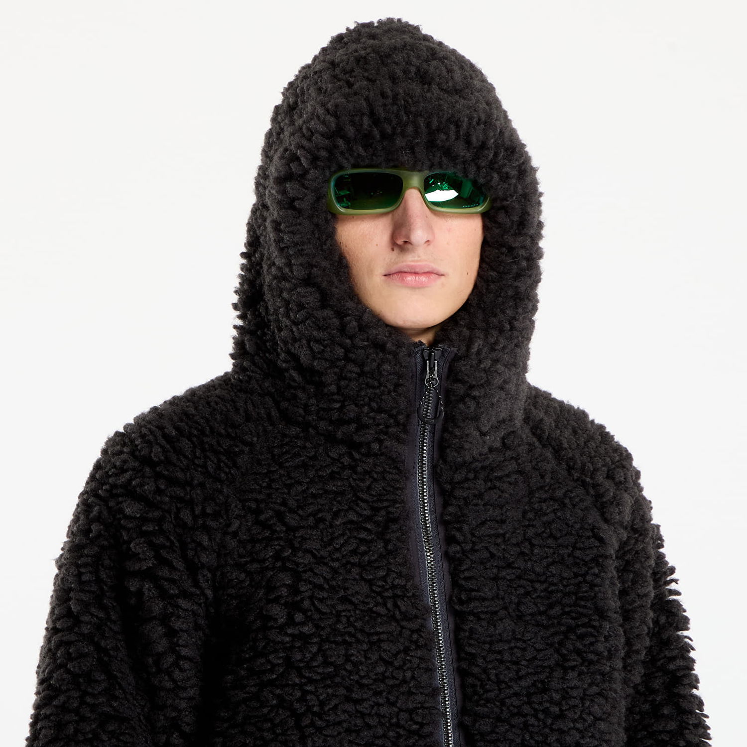 Jakke OAKLEY Fgl Link Boa Hooded Sherpa Jacket Sort | FOA408121-01N, 1